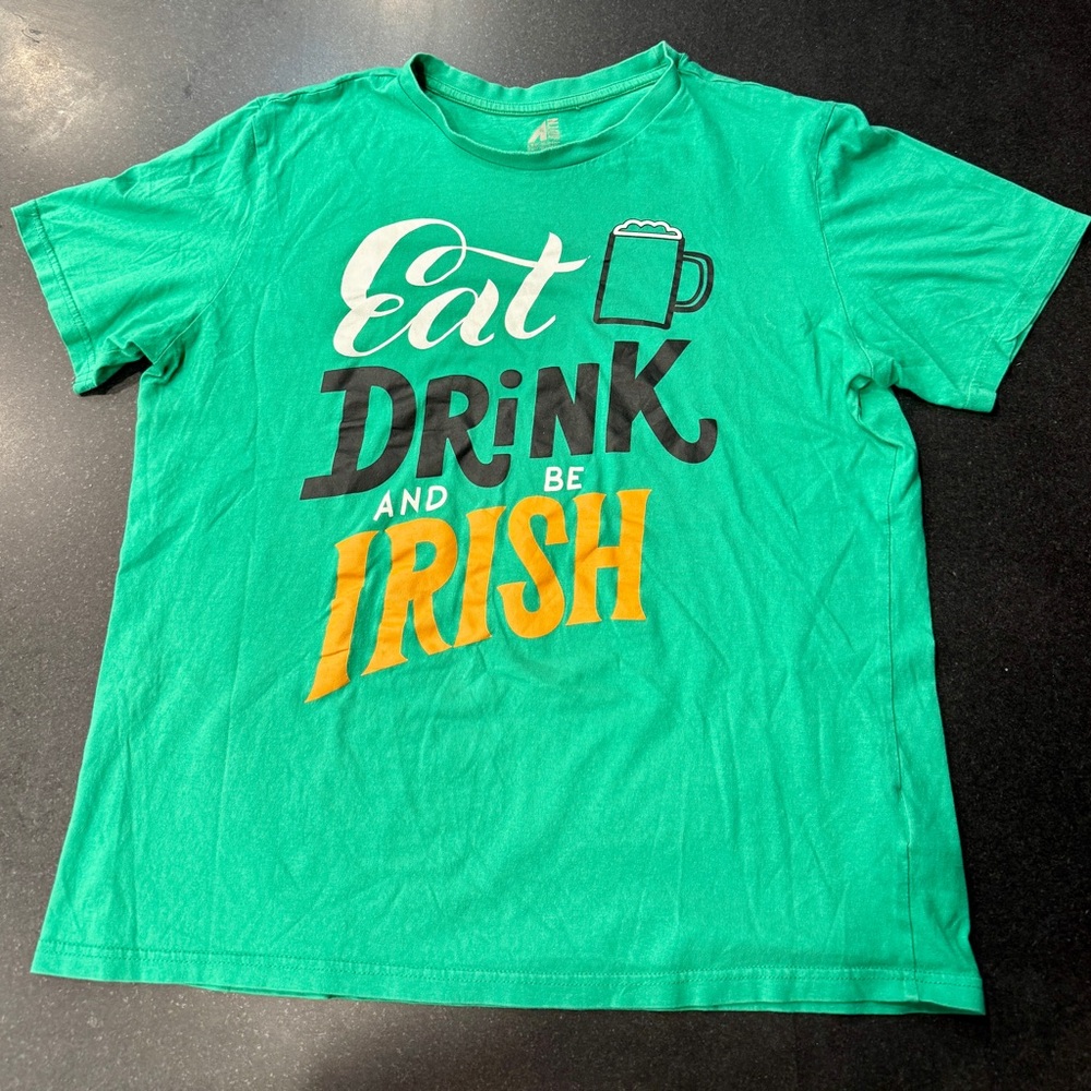 American Dream Vibrant Green Cotton Shirt‎